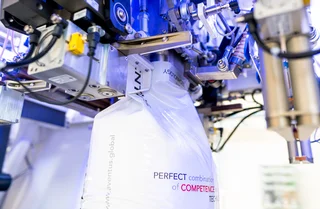 FFS bag at filling station